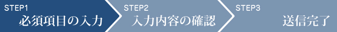 必須項目の入力